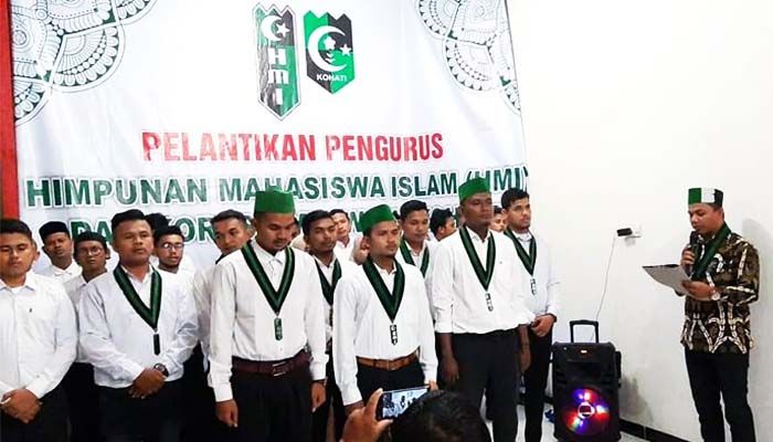 Pelantikan pengurus hmi cabang sigli