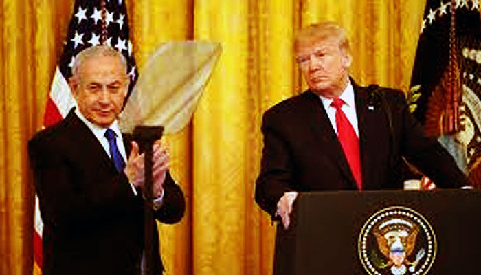 Presiden Trump Umumkan Proposal Pedamaian Israel-Palestina