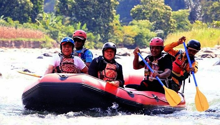 Galakkan wisata alam, Pemda Pidie Jaya luncurkan program wisata arung jeram