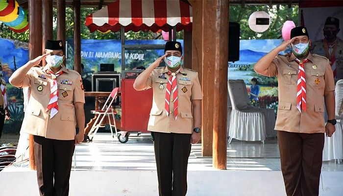 HUT Pramuka Ke 59, Dandim Madiun: Teruslah Berkreasi dan Berkarya Bersama Pramuka.