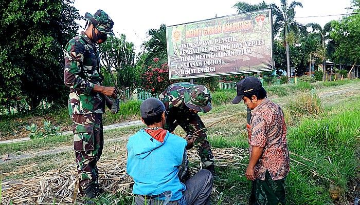 Green Army Exercise dalam latihan menembak senjata berat di Situbondo.