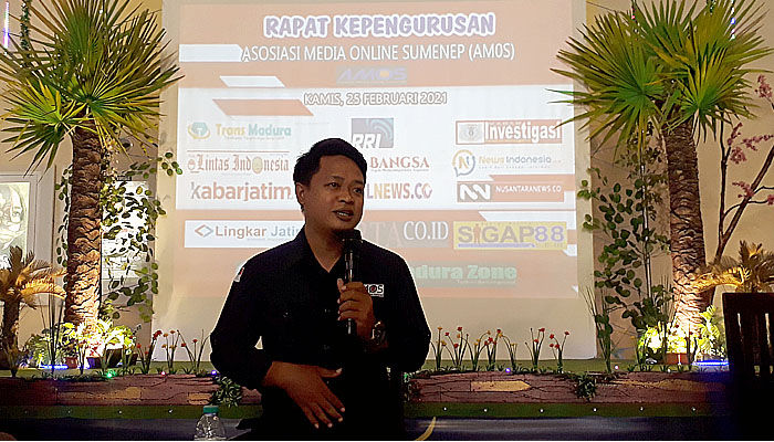 Supanji wartawan FaktualNews.co terpilih secara aklamasi sebagai Ketua AMOS.