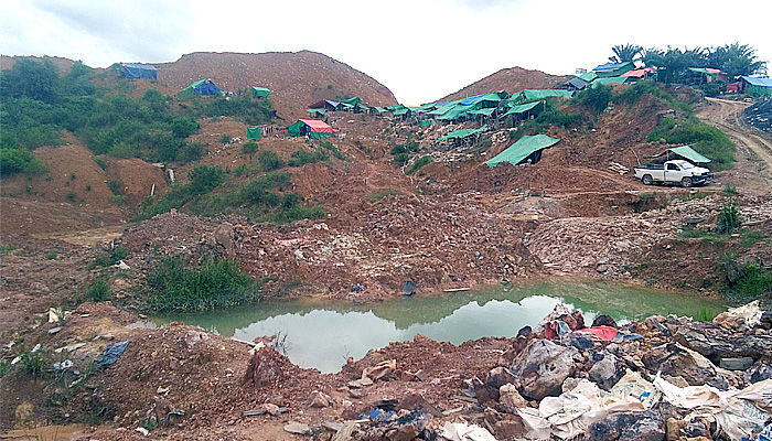 Nelayan Tambak Keluhkan Limbah Pengolahan Emas di Sekatak