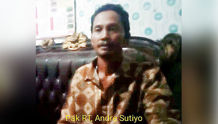 Penambangan pasir ilegal berkedok normalisasi tanggul, Ketua RT Andre: Bohong besar itu!