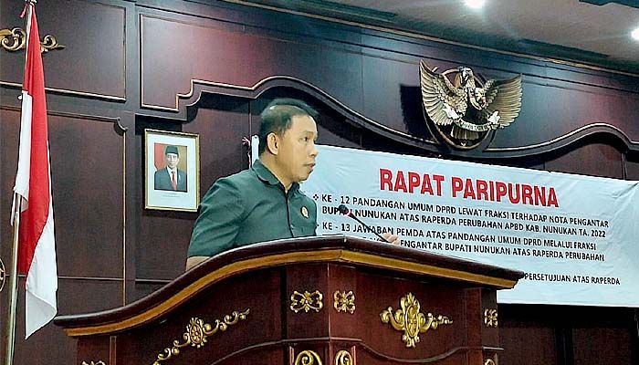 Fraksi Demokrat DPRD Nunukan minta APBD-P 2022 difokuskan untuk peguatan ekonomi.