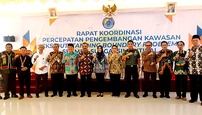 BNPP Gelar Rakor Percepatan Pengembangan Kawasan Eks OBP Segmen Sungai Simantipal