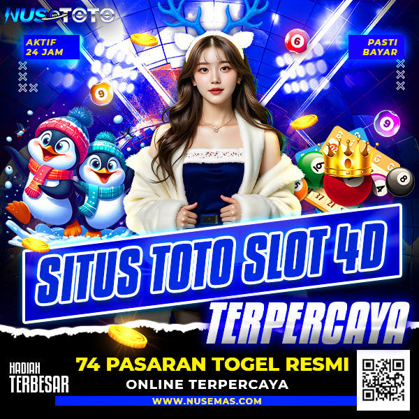 NUSTOTO 🏆 Link Official Situs Toto Slot4d Resmi Terbaik Di Indonesia