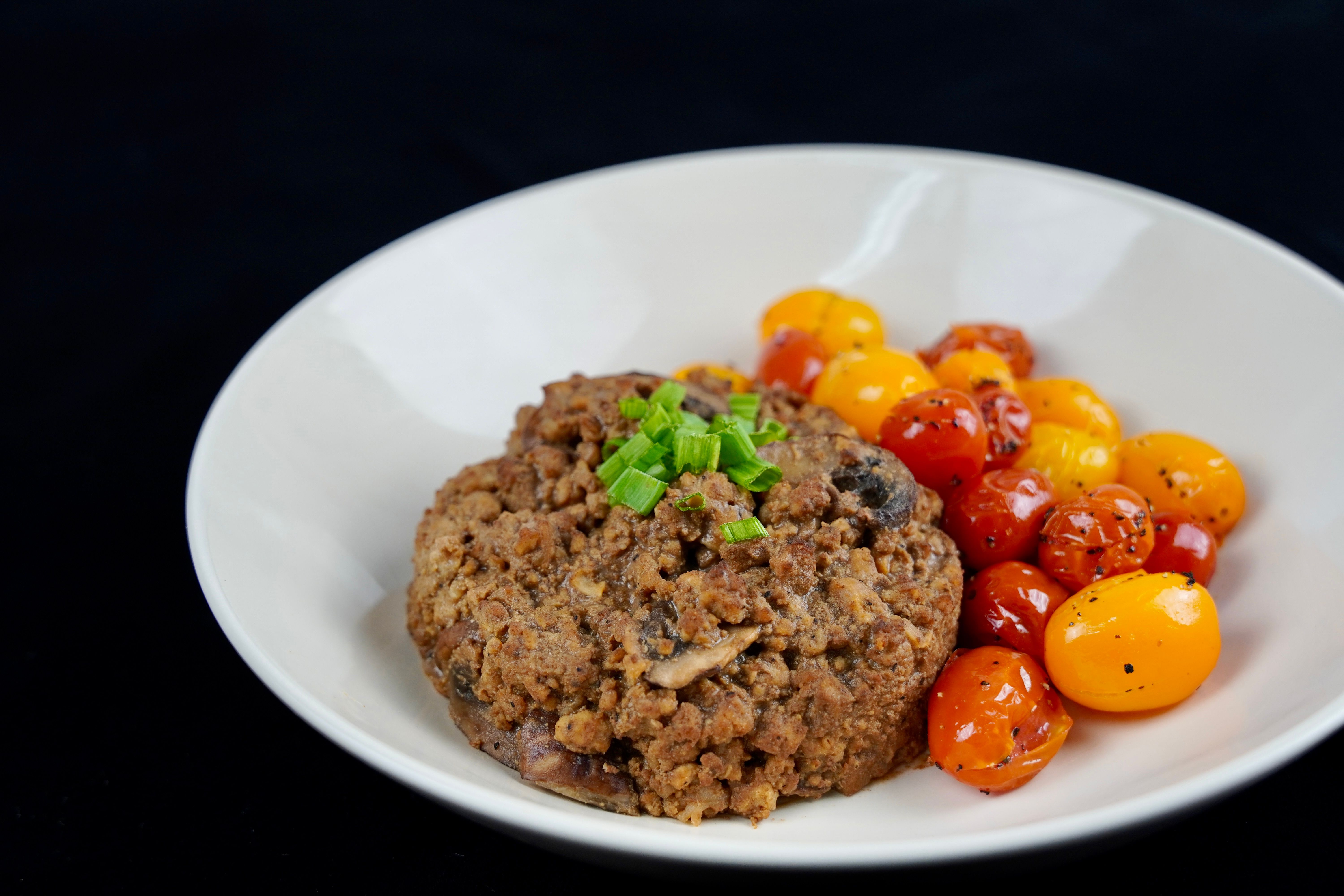 Stir Fry 90/10 Ground Beef w/ Mushroom