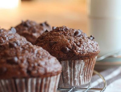 Chocolate Banana Protein Muffins - 6pcs/ Box