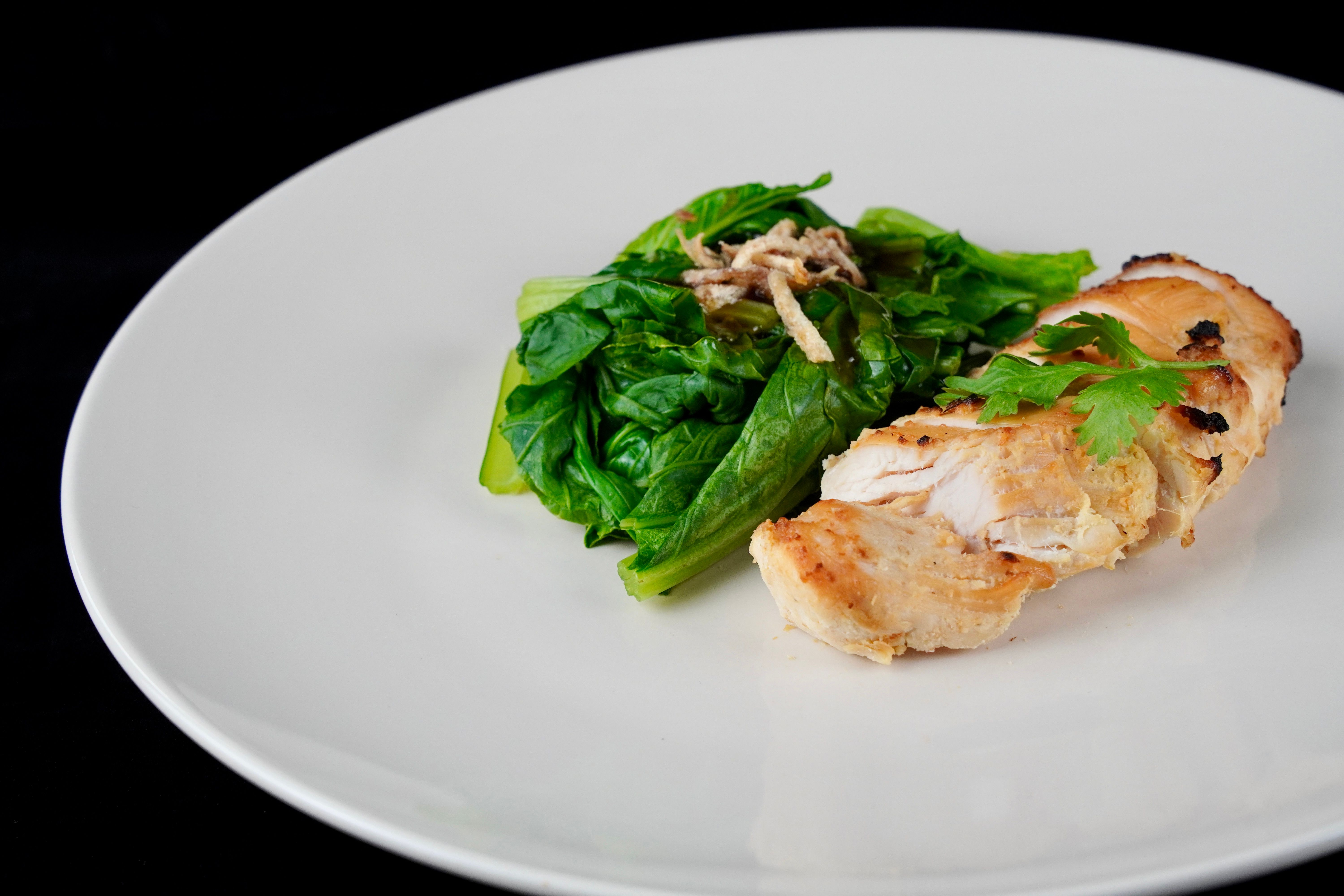 Roasted Ginger Garlic Chicken Breast (Skinless)
