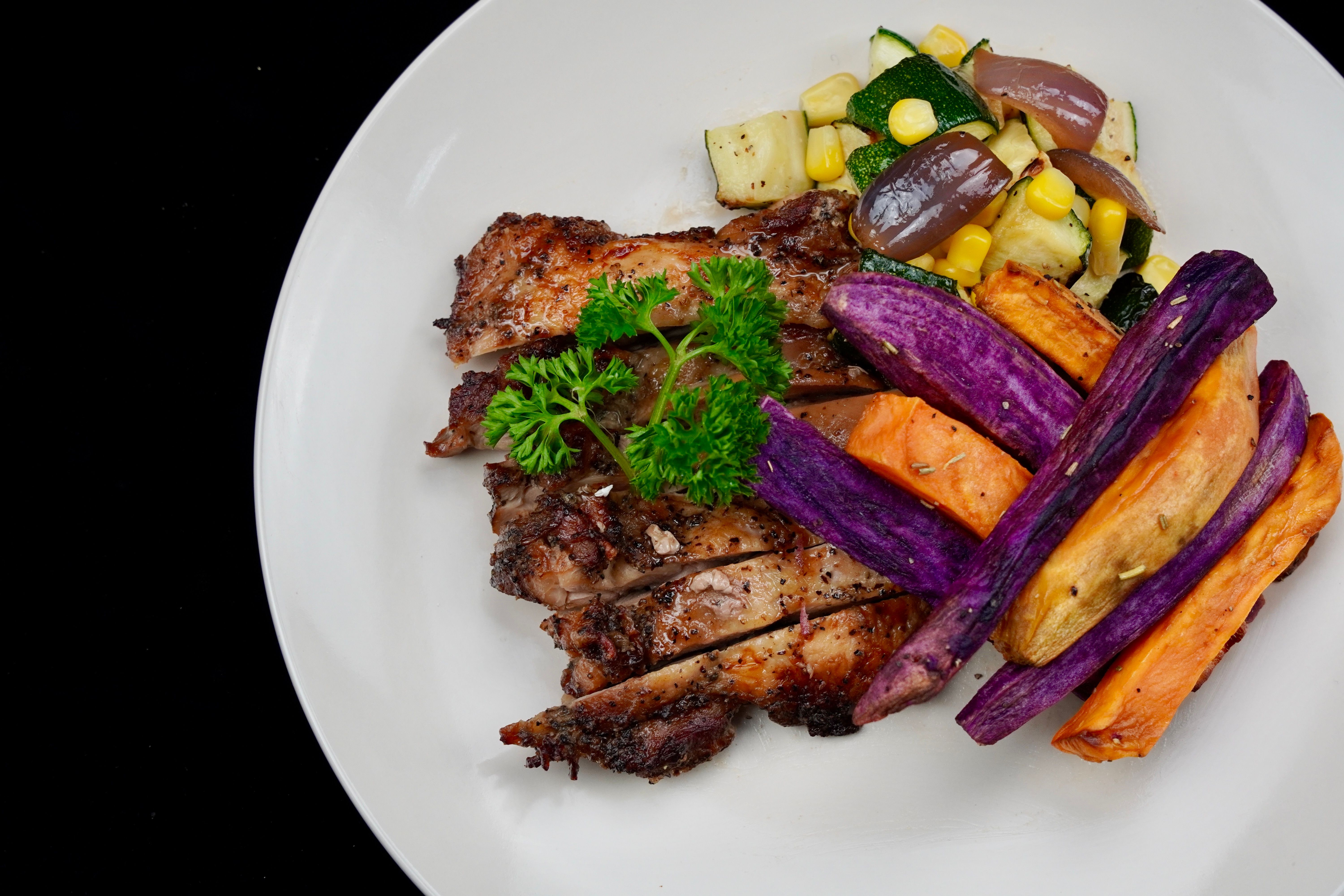 Black Pepper Chicken Thigh