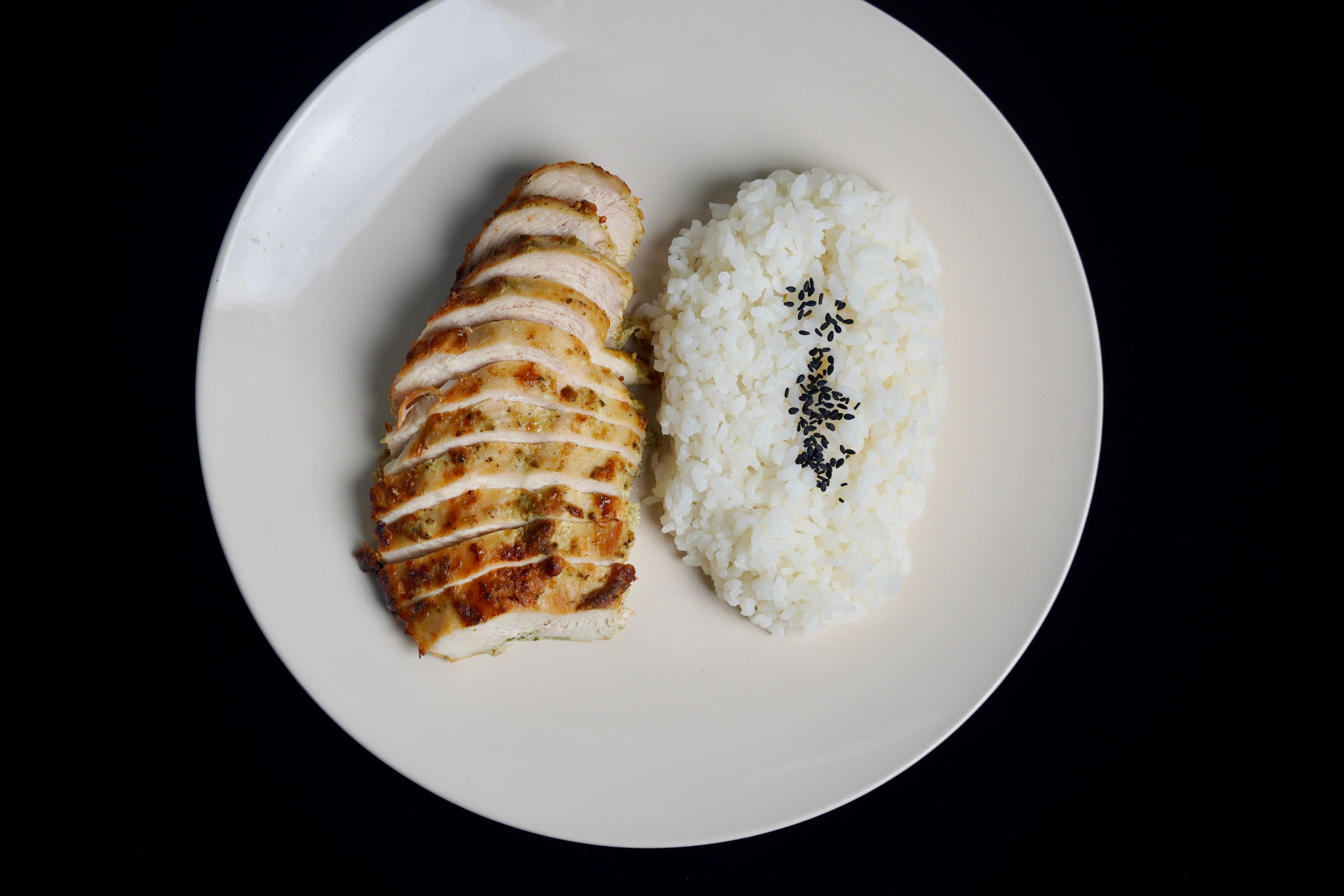 Pesto Breast x Short Grain Rice - Nutrify Basics