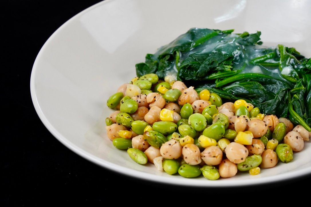 Roasted Chickpeas & Edamame