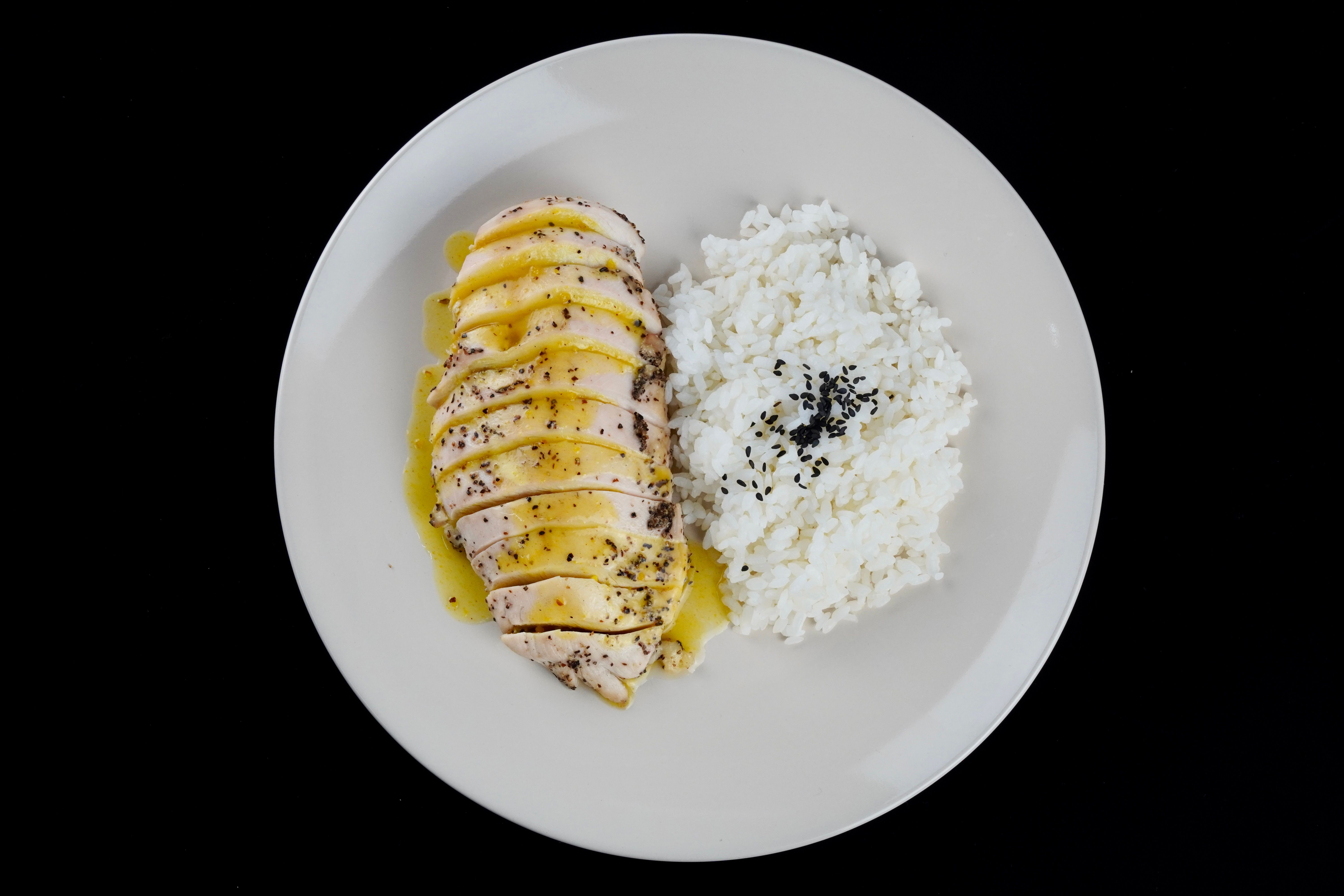 Lemon Dressing Chicken Breast x Short Grain Rice - Nutrify Basics