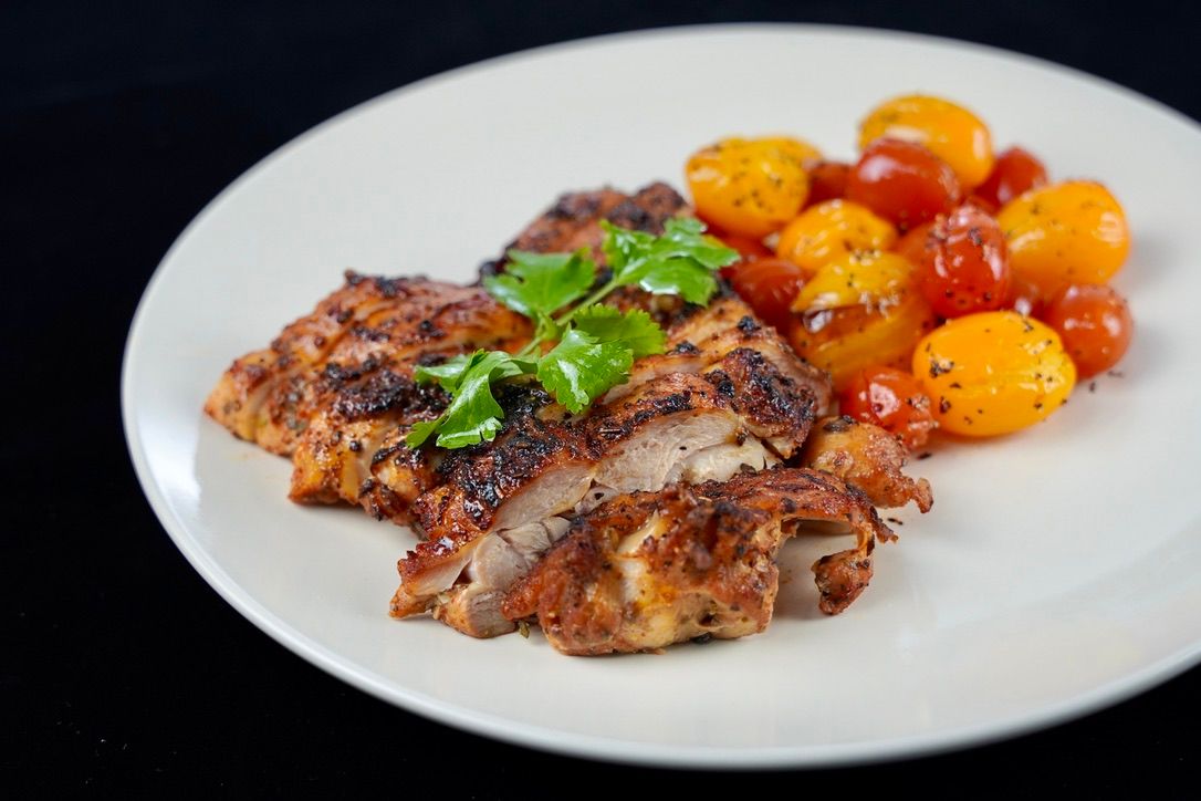 Baked Cajun Chicken Thigh (Skinless)