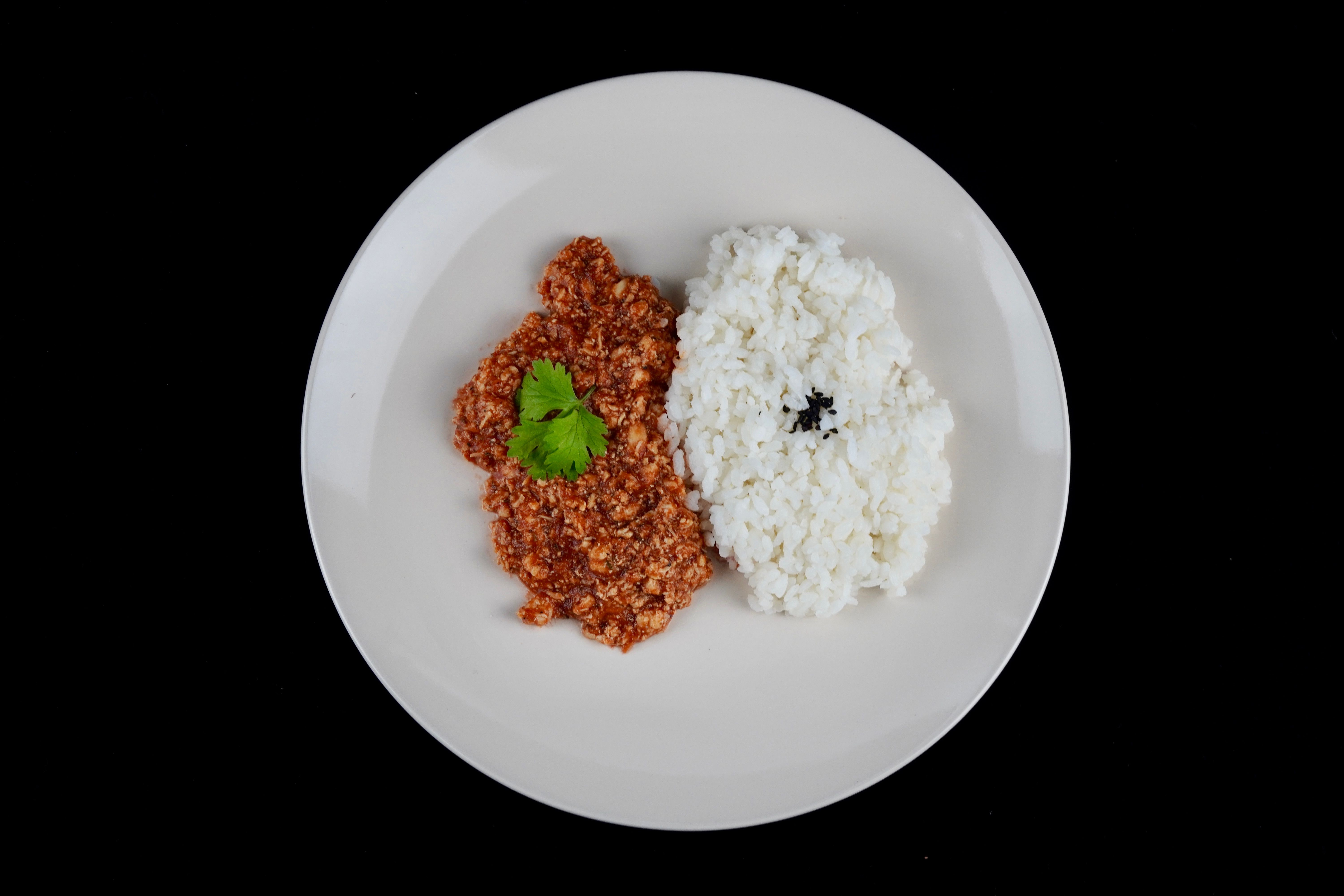 Marinara Minced Chicken x Short Grain Rice - Nutrify Basics