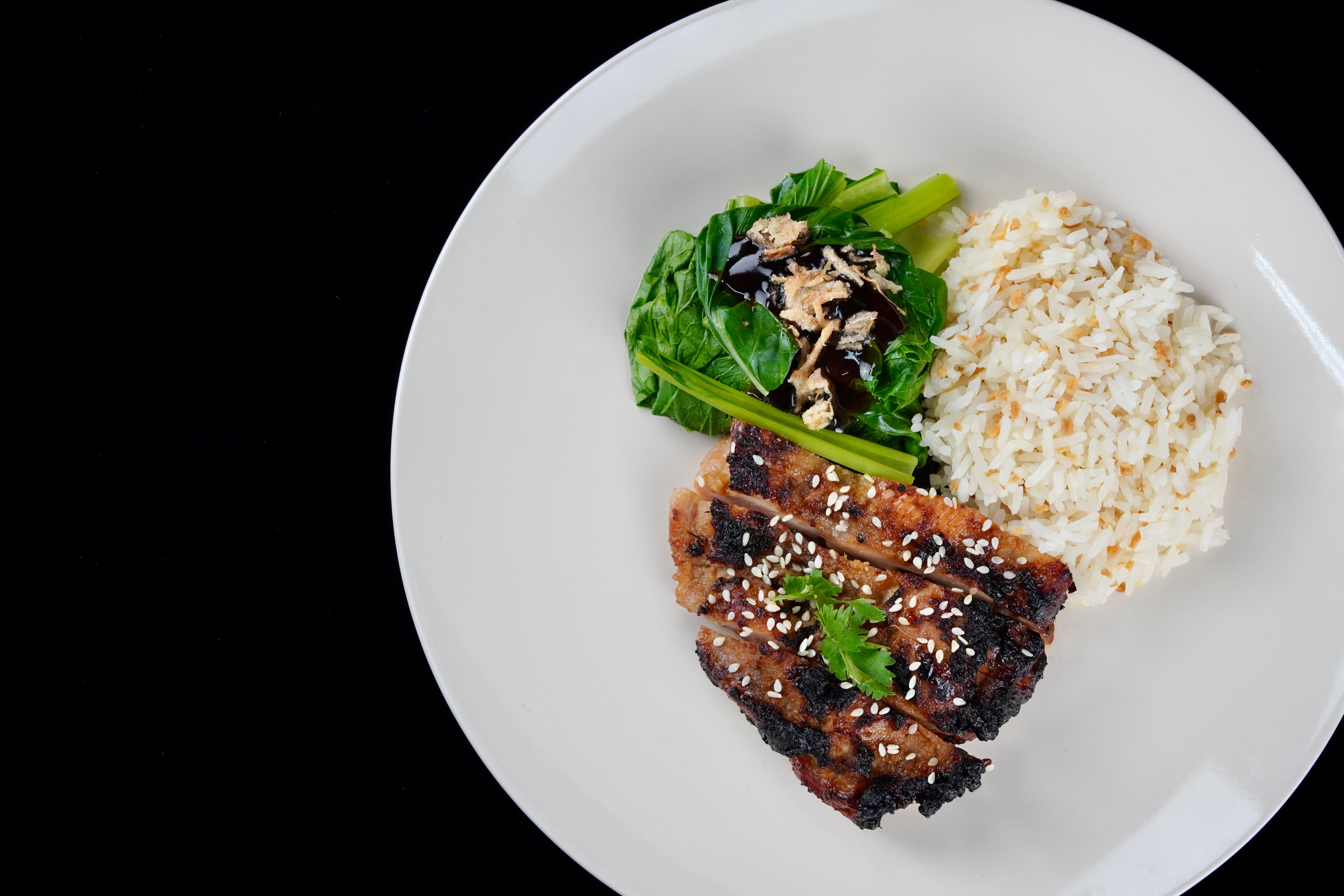 Roasted Ginger Soy Chicken Thigh (Skinless) 
