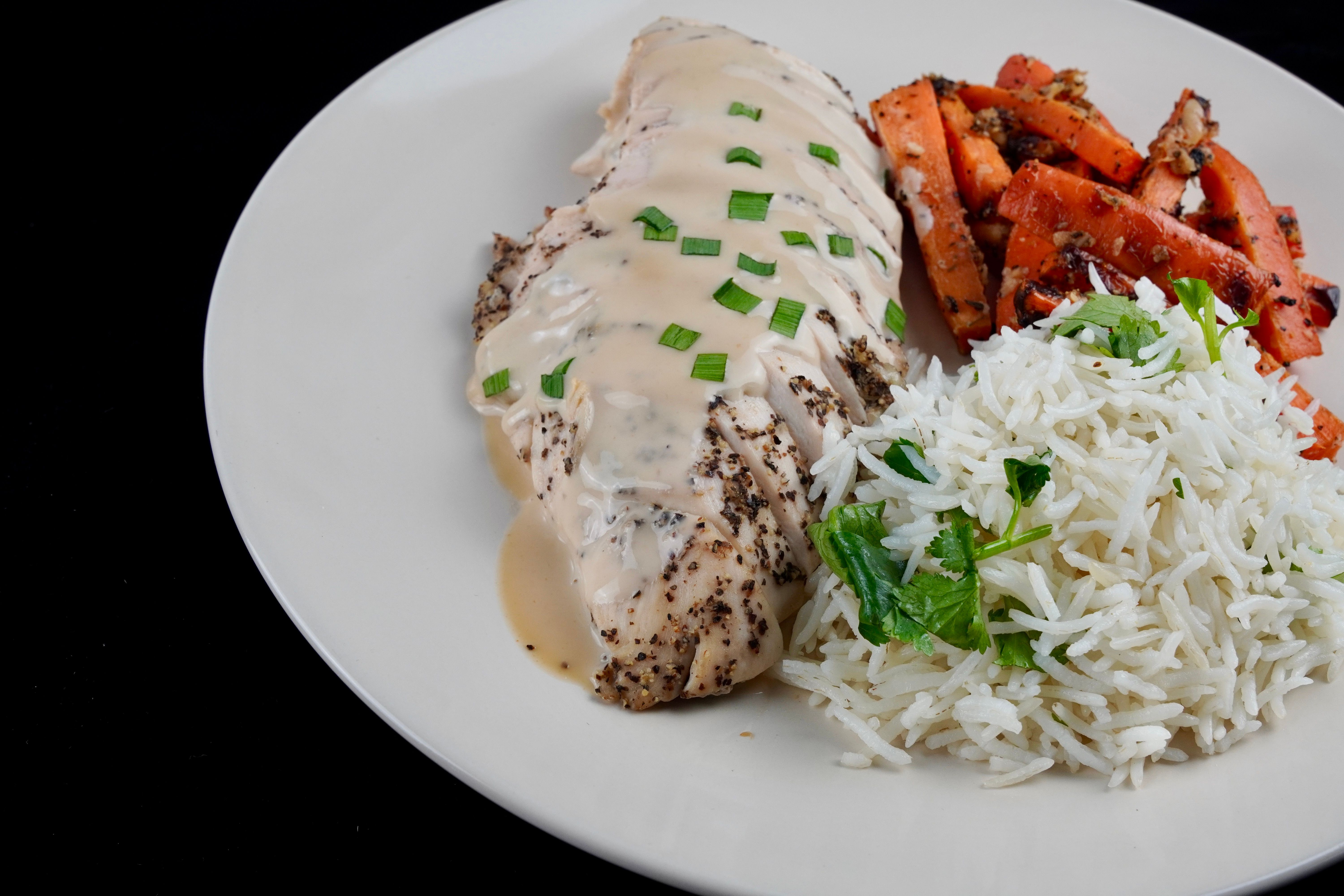 Baked Honey Mustard Chicken Breast (Skinless)