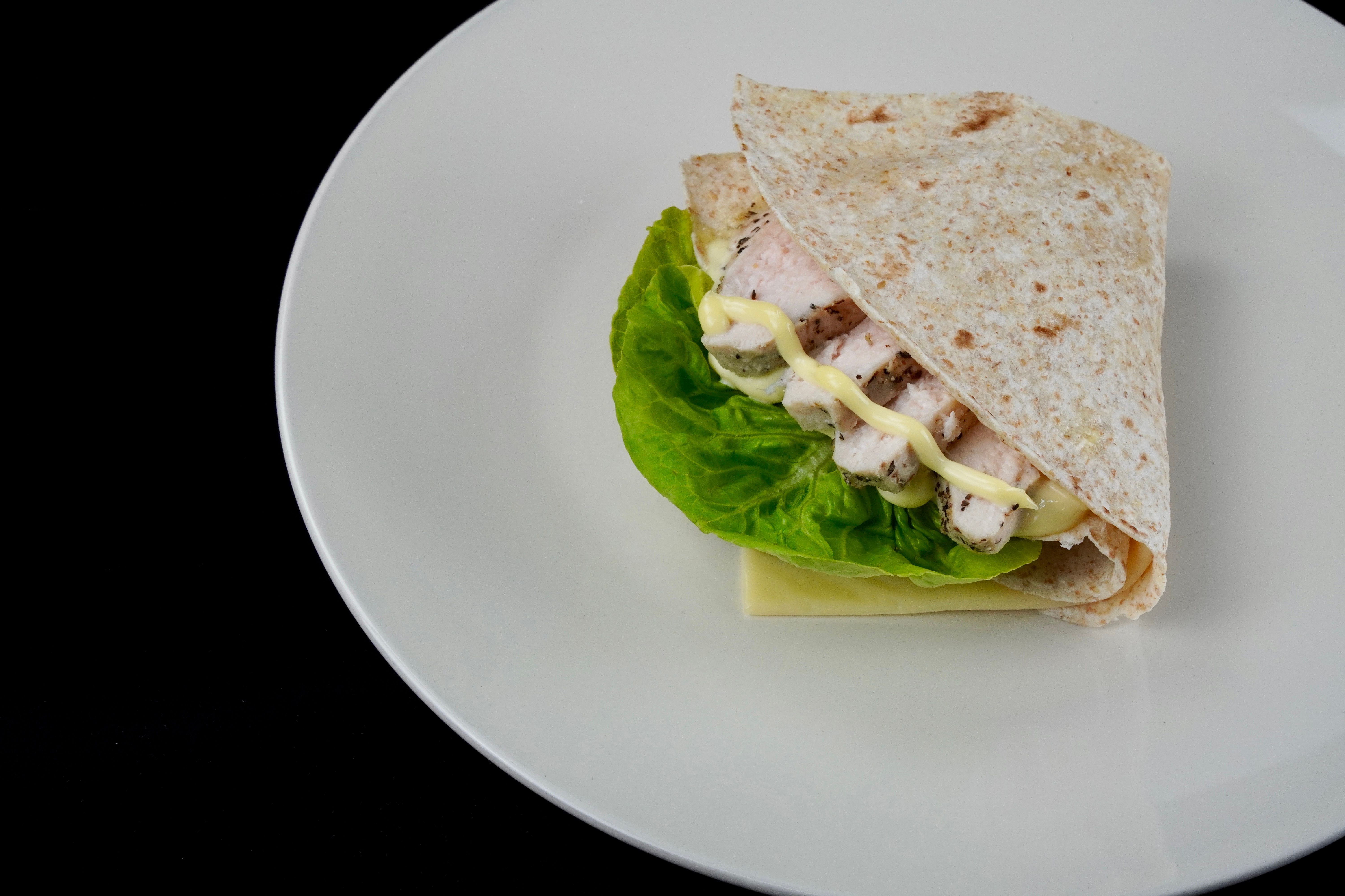 Siracha Mayo Chicken Turkey Bacon Wrap