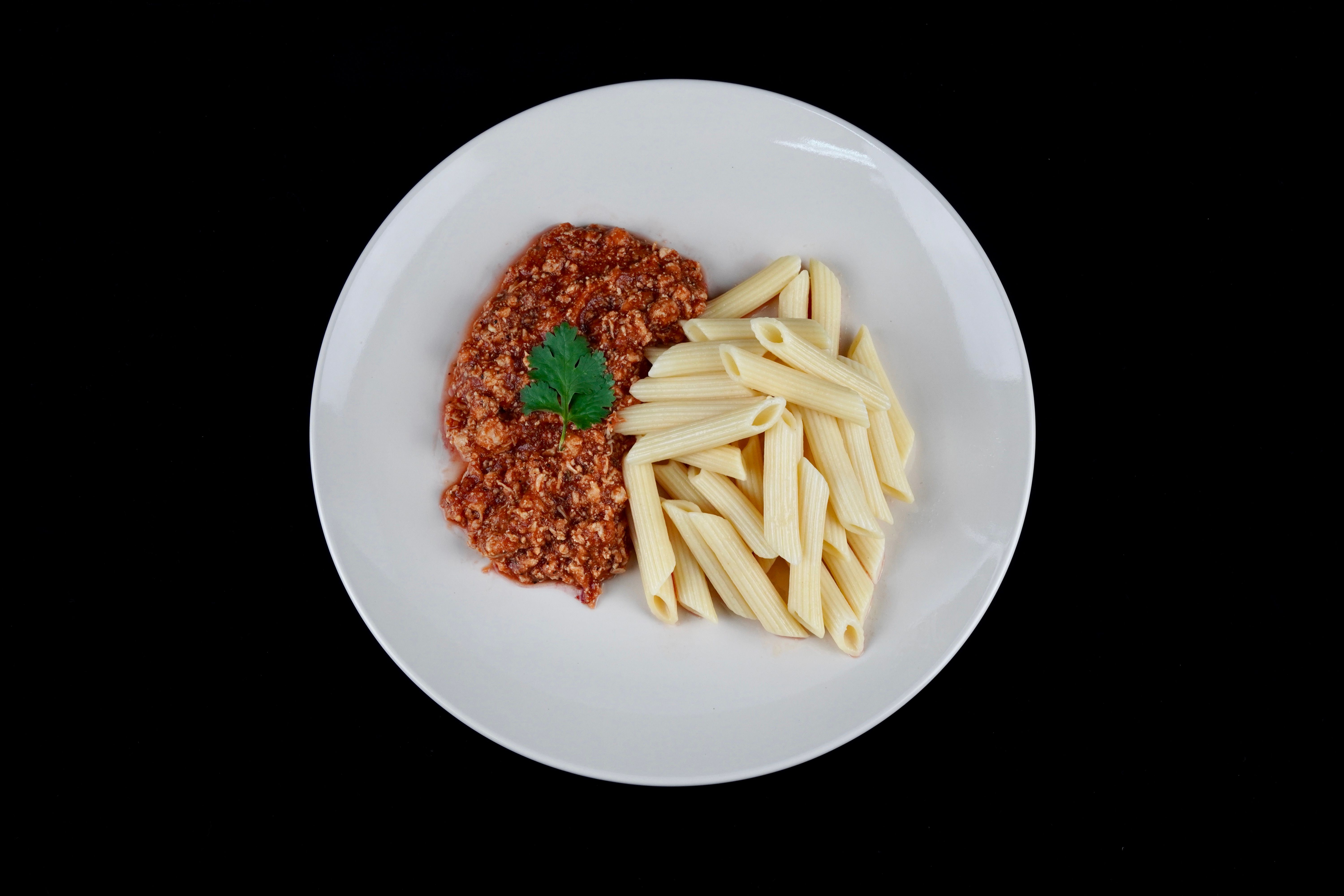 Marinara Minced Chicken x Pasta - Nutrify Basics