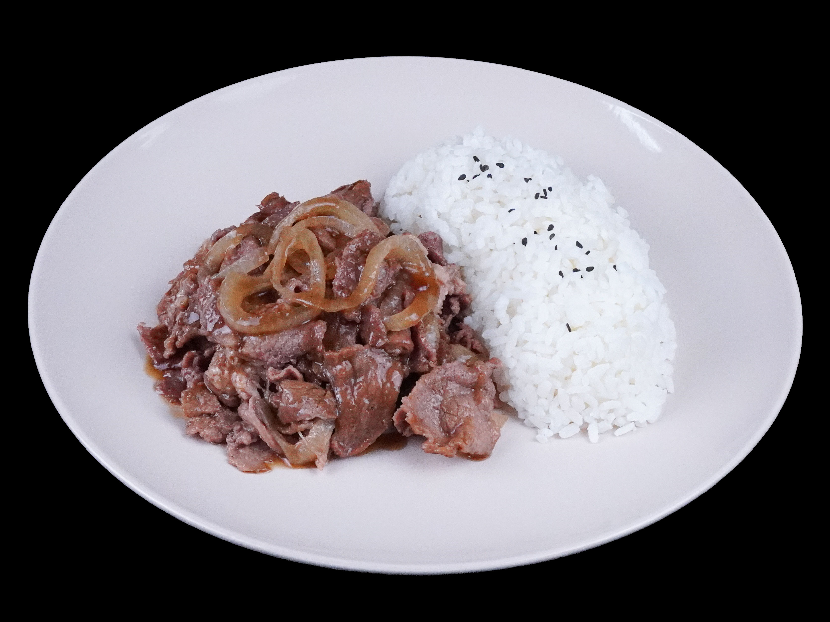 Ginger Soy Beef x Short Grain Rice - Nutrify Basics