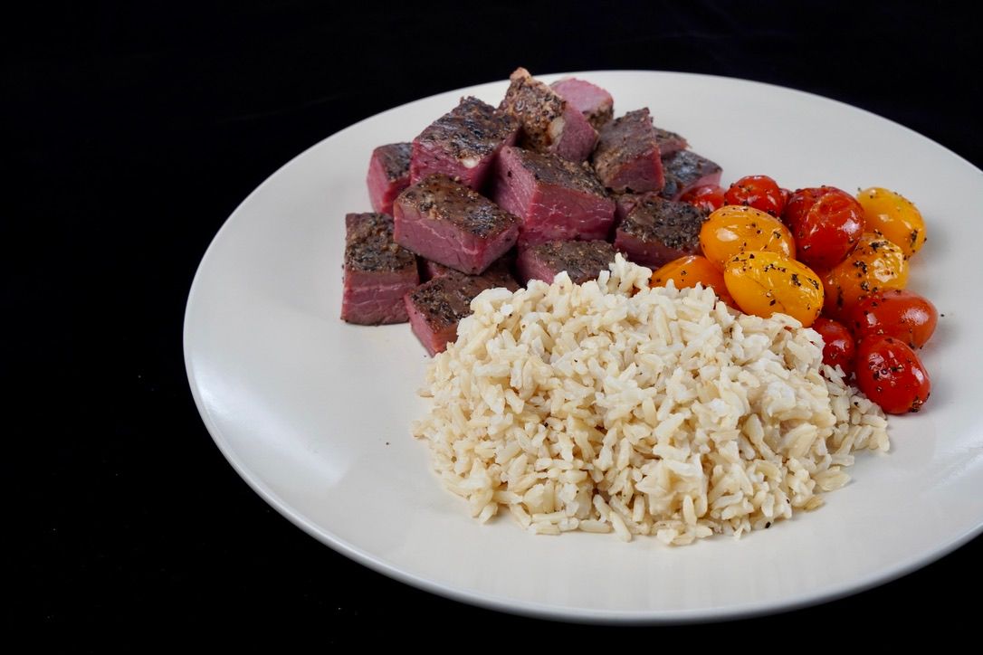 Sous-Vide Montreal Angus Bites