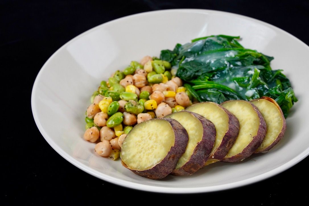 Roasted Chickpeas & Edamame