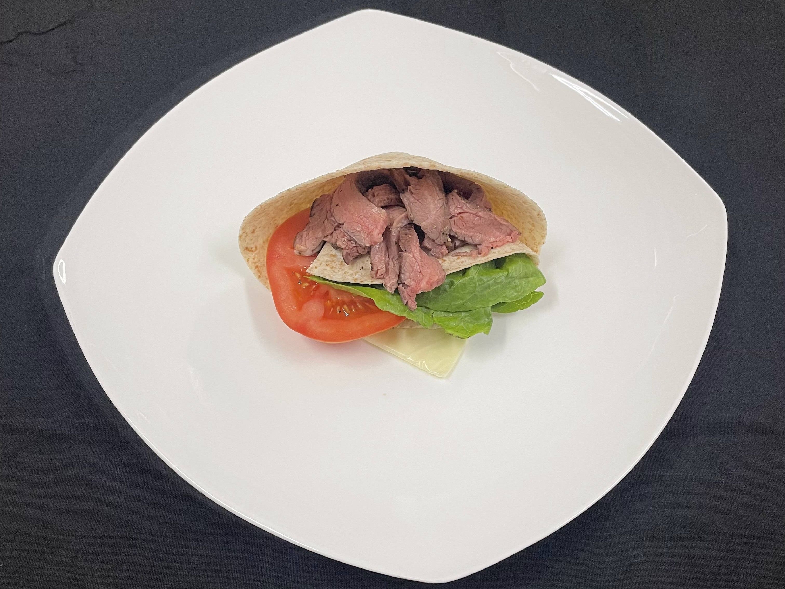 Roast Beef Breakfast Wrap