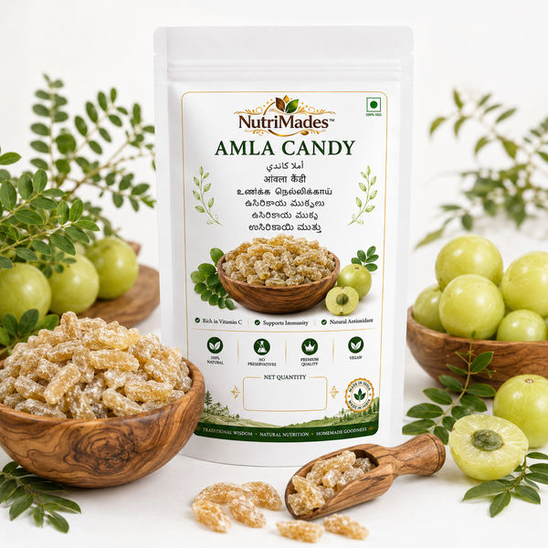 Amla Candy - Homemade Indian Gooseberry Sweet & Tangy Snack