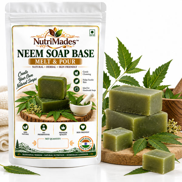 Neem Soap Base - Herbal Melt & Pour Soap Base