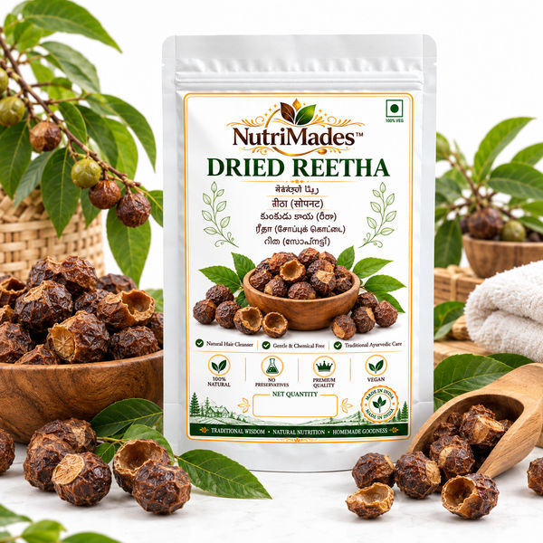 Dried Reetha - Whole Soapnut