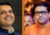 राज ठाकरे व देवेंद्र फडणवीस यांच्या मुंबईत गुप्त बैठक?