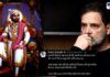 Rahul Gandhi News Rahul Gandhi Tweet Rahul Gandhi X Chatrpati Shivaji Maharaj Jayanti 2025