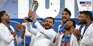 India won the Champions Trophy after 12 years by defeating New Zealand by 4 wickets.