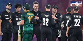 Sau vs Nz Second Semifinal CHampions Trophy 2025 Newziland win David miler