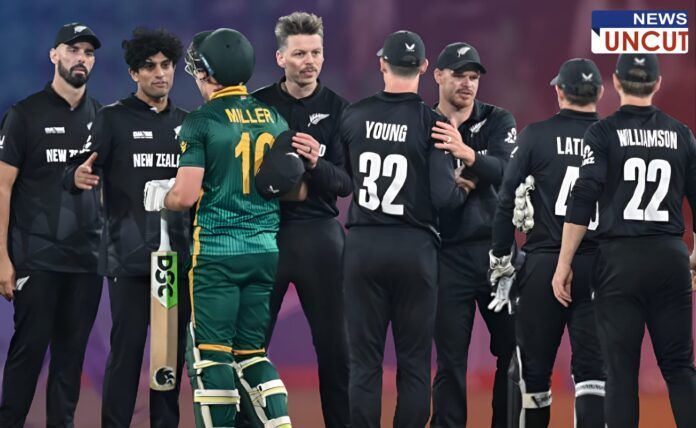 Sau vs Nz Second Semifinal CHampions Trophy 2025 Newziland win David miler
