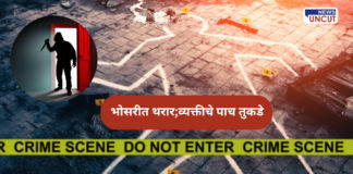 Thrill in Bhosari; Five pieces of a person, torso found in Moshi mine