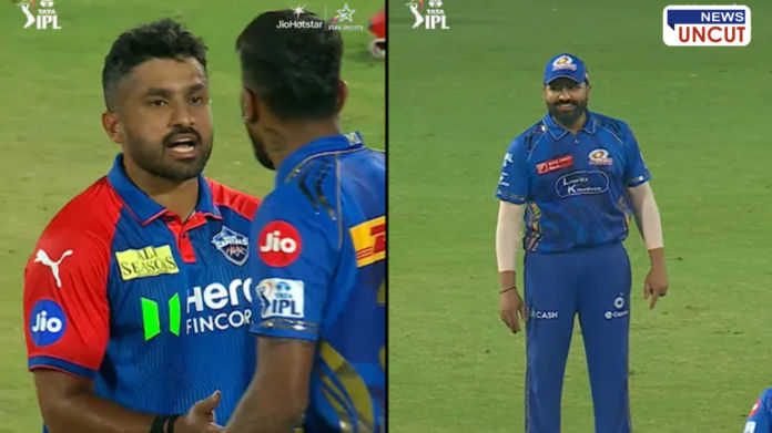 Jasprit Bumrah and Krun Nayar Fight IPL 2025