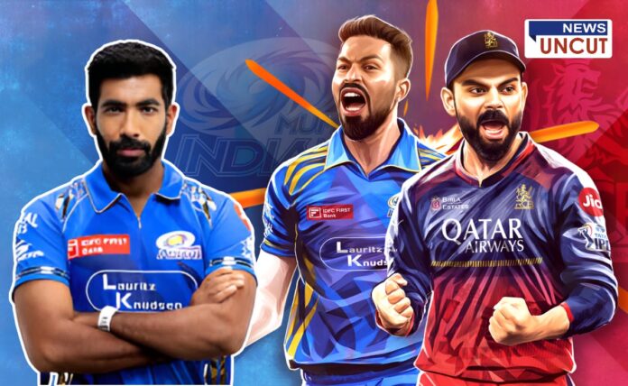 Jasprit Bumrah comeback MI vs RCB match