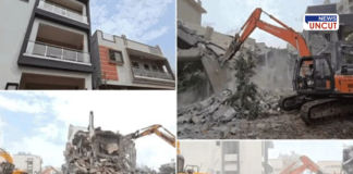 Indrayani Flood line illegal 36 bungalows