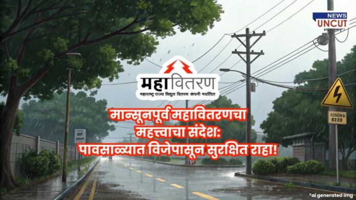 Electrical safety during rain Maharashtra monsoon electricity safety India MSEDCL monsoon safety guidelines Electrical safety during rain Maharashtra Preventing electric shock monsoon Monsoon power safety tips India