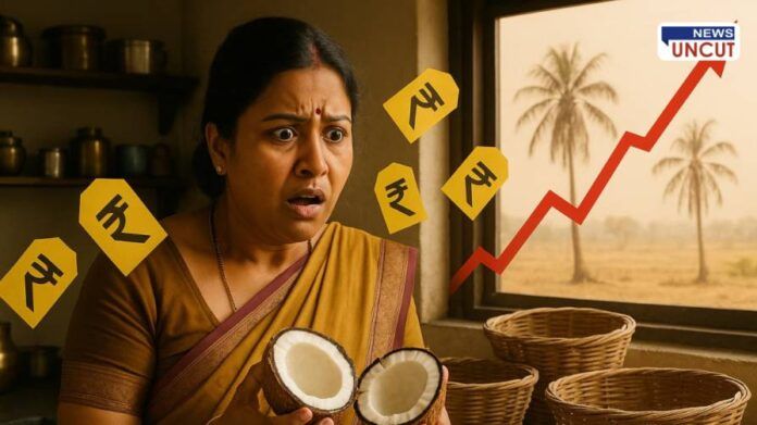 Coconut Price Hike in india
