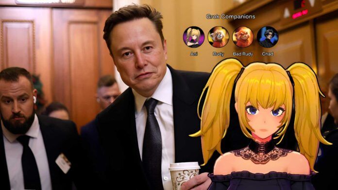 Grok AI Backlash,Anime Character Anni Sparks Outrage