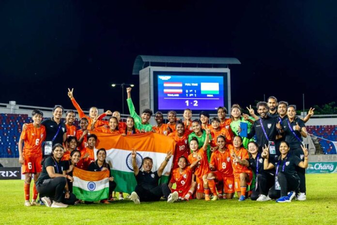 Historic Win for Indian Women's Football Team