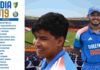 India U‑19 Squad for Australia Tour 2025