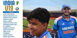 India U‑19 Squad for Australia Tour 2025