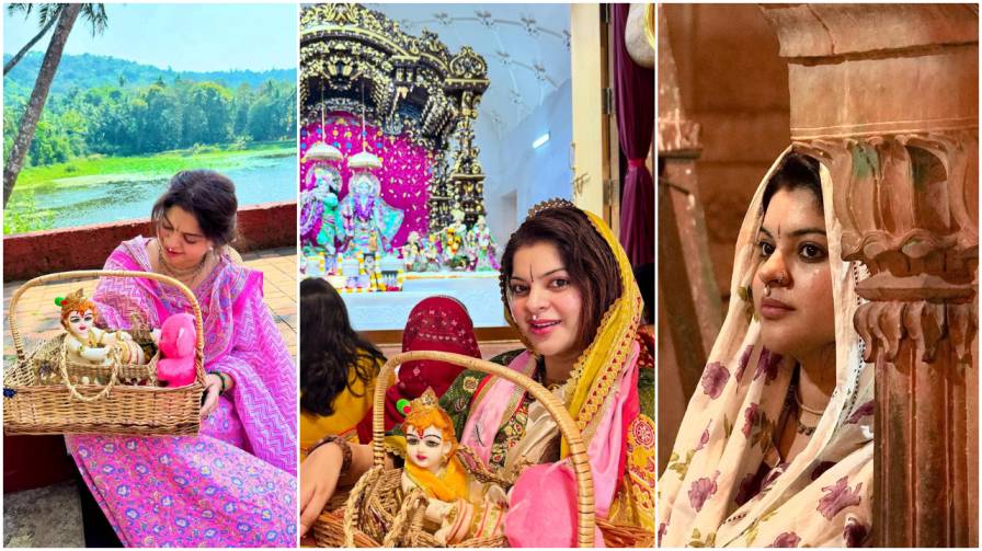 Actress Sneha Wagh Settles in Vrindavan Embraces Spiritual Life Over Acting