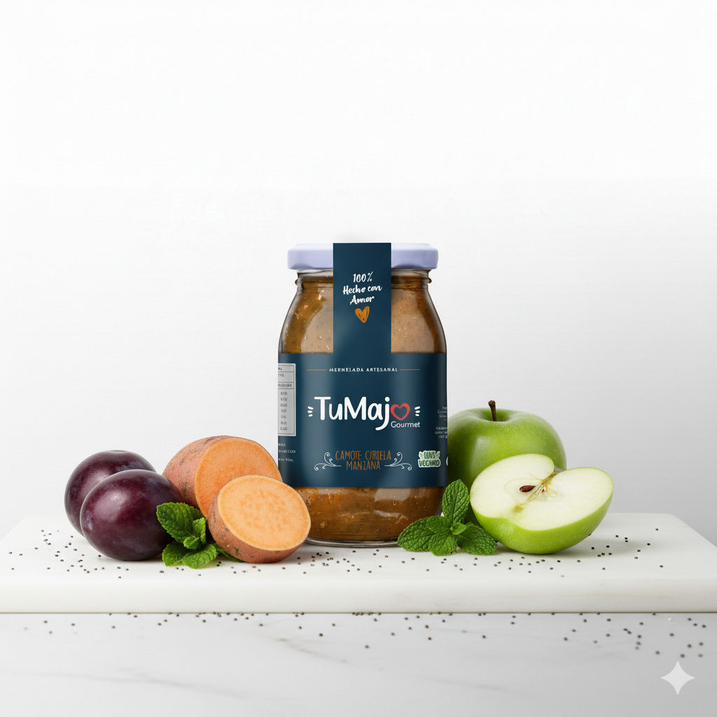 Mermelada Camote Ciruela Manzana