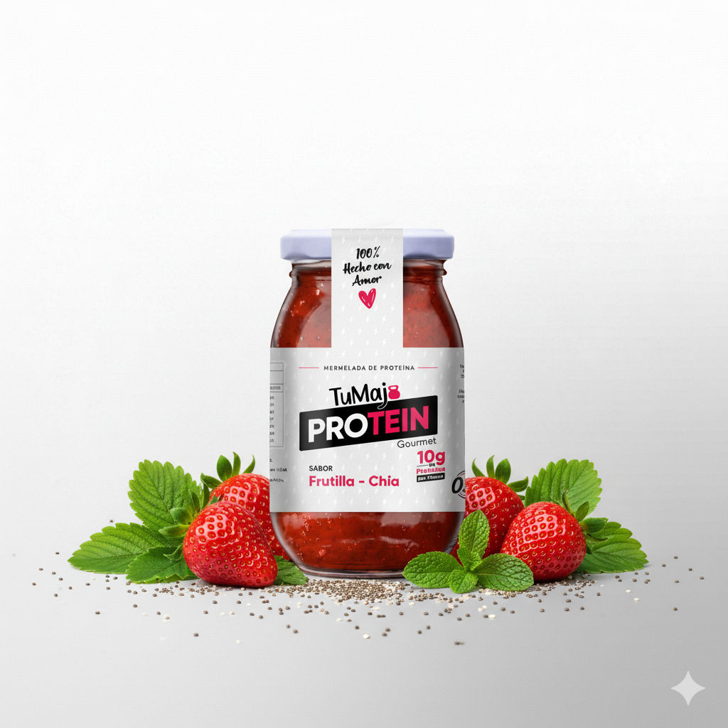 Mermelada Protein Frutilla Chía