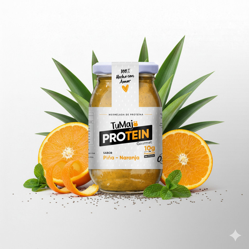 Mermelada Protein Piña Naranja